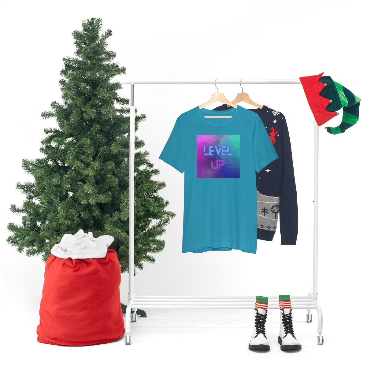 LEVEL UP Unisex Jersey Short Sleeve Tee