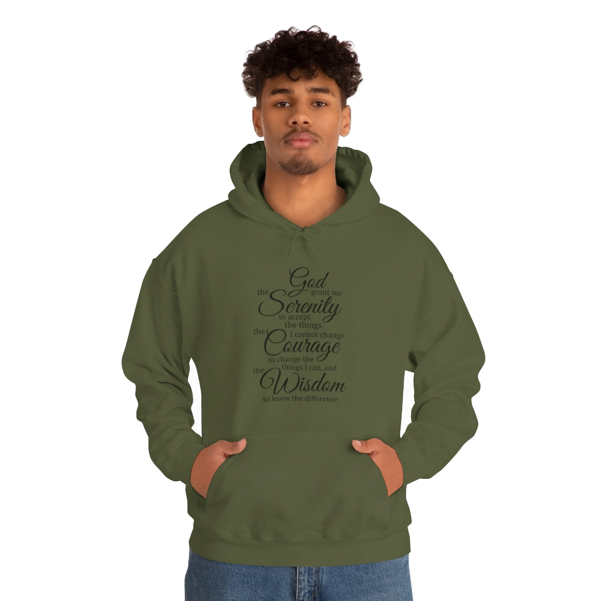 SERENITY PRAYER Unisex Heavy Blend™ Hooded Sweatshirt