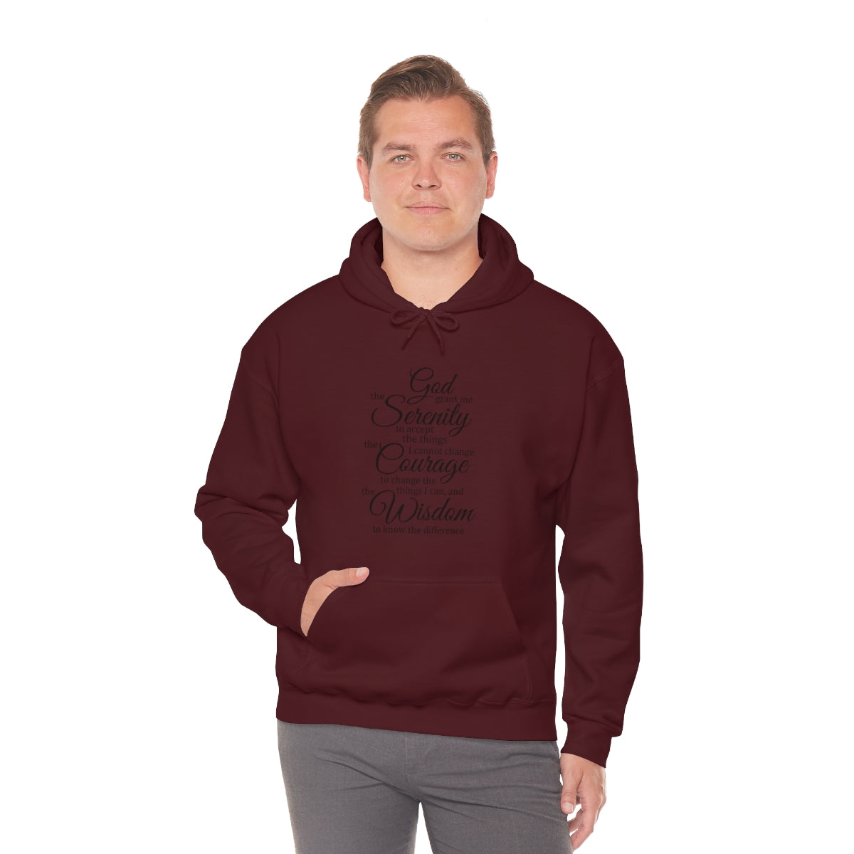 SERENITY PRAYER Unisex Heavy Blend™ Hooded Sweatshirt