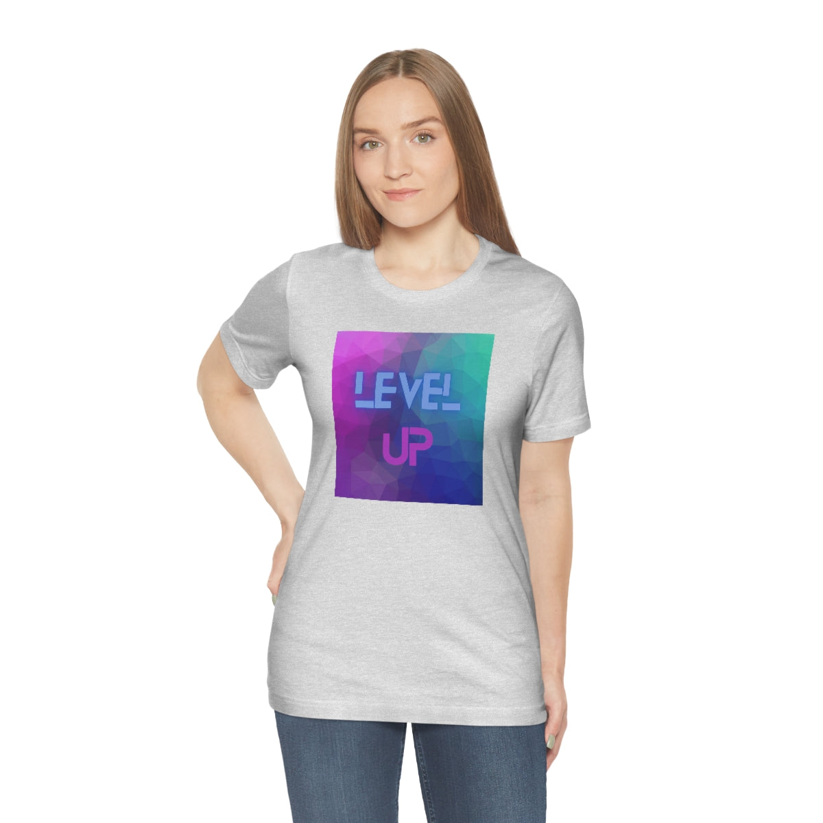 LEVEL UP Unisex Jersey Short Sleeve Tee