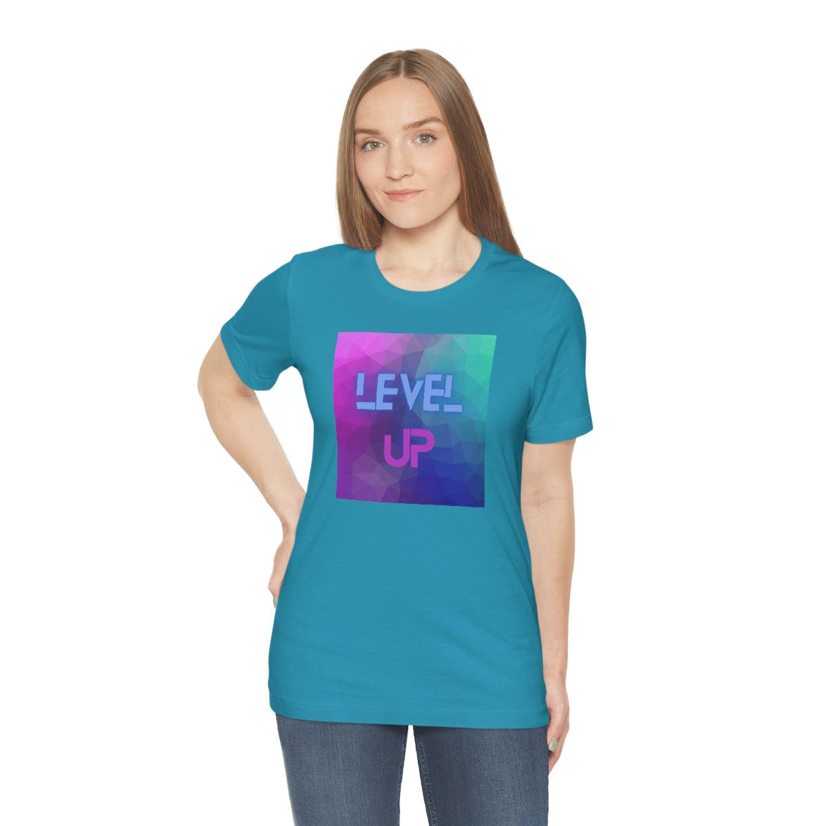 LEVEL UP Unisex Jersey Short Sleeve Tee