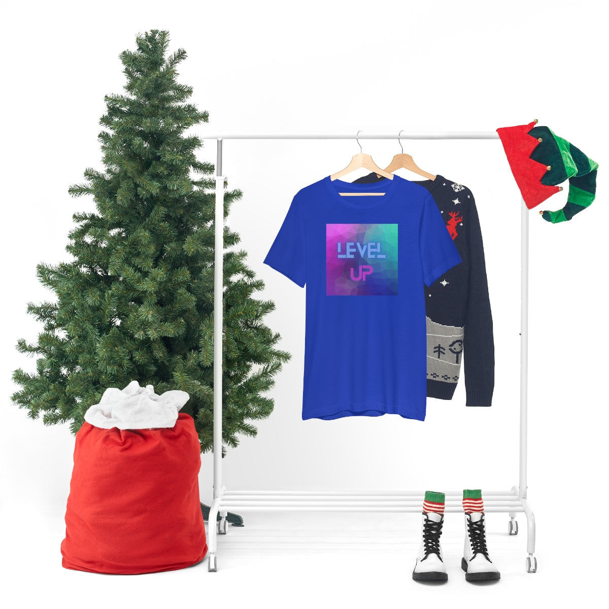 LEVEL UP Unisex Jersey Short Sleeve Tee