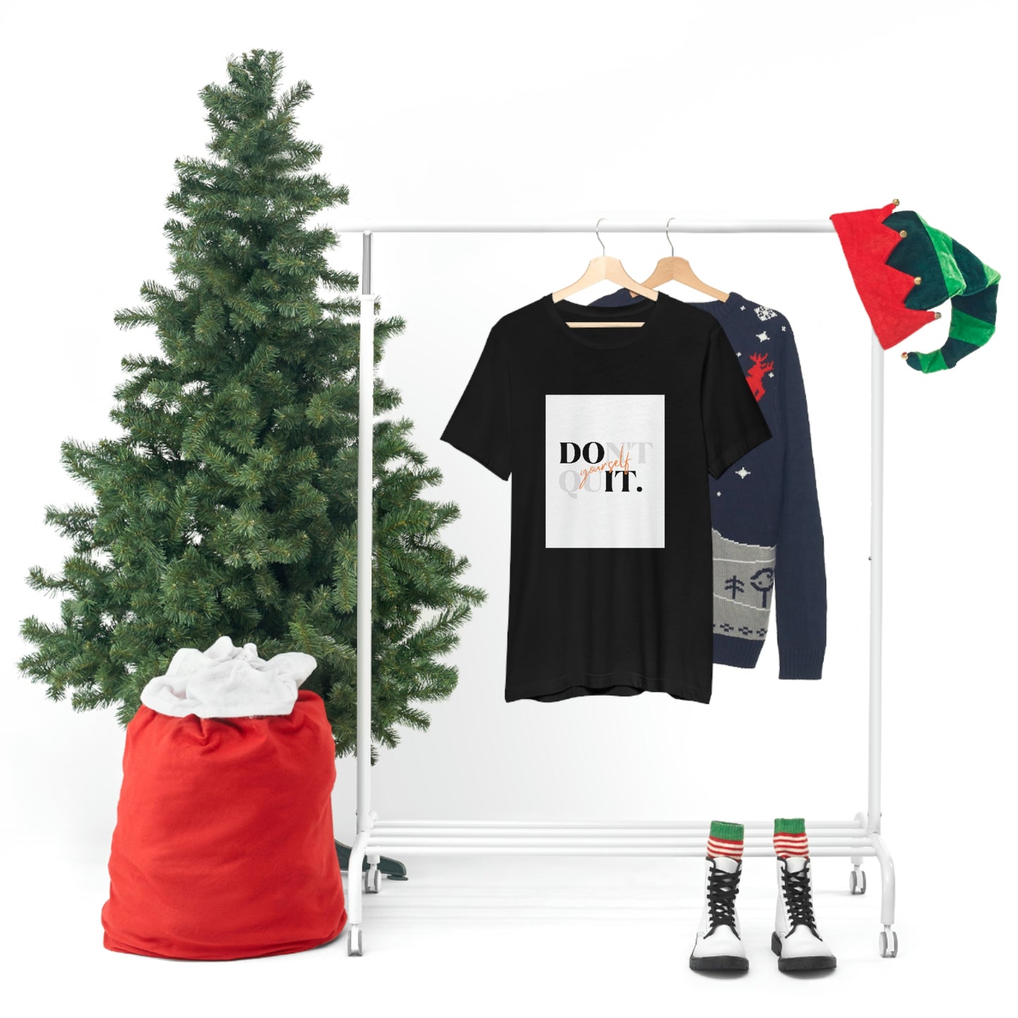 DON'T QUIT Unisex Jersey Short Sleeve Tee