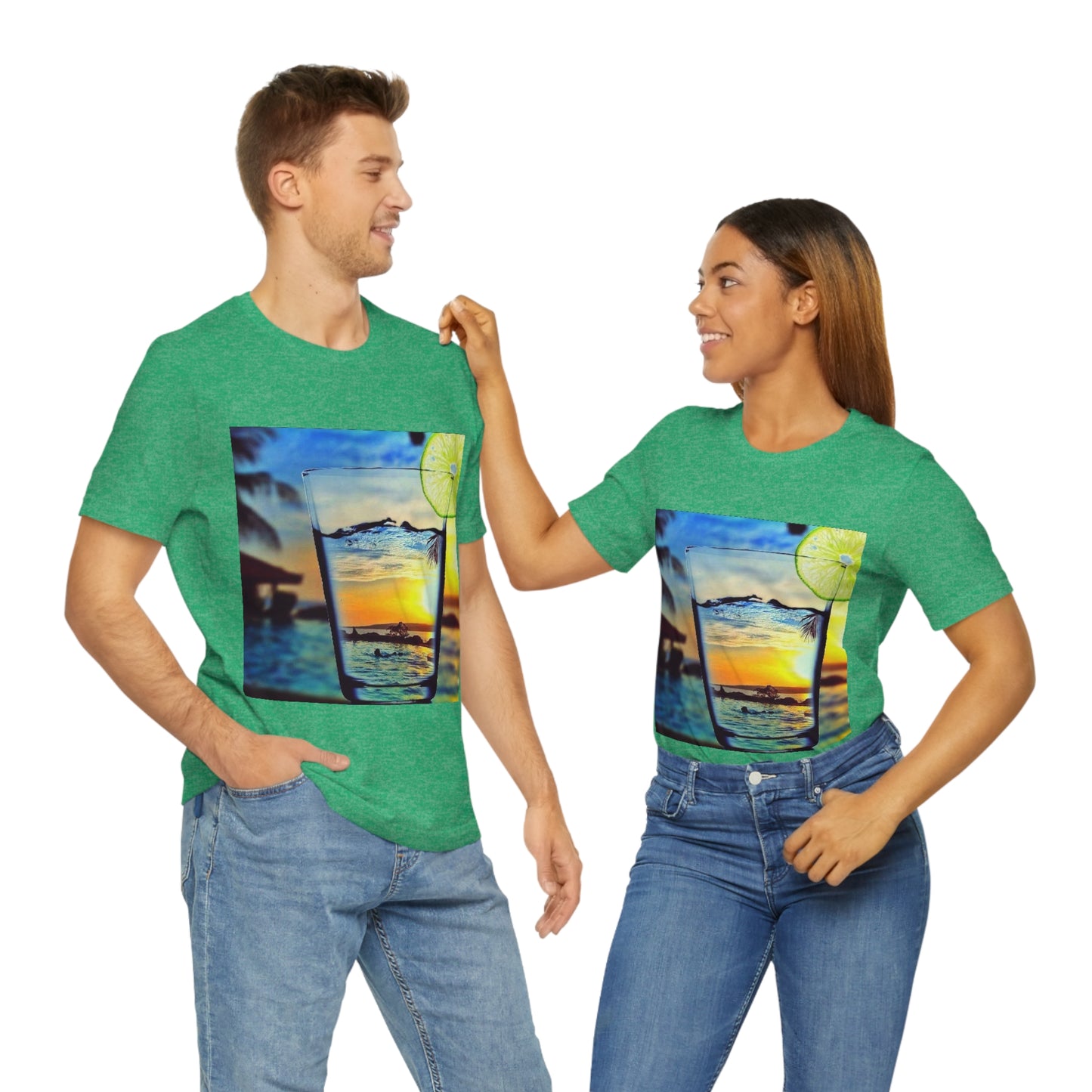 WE OUTSIDE Unisex Jersey Short Sleeve Tee