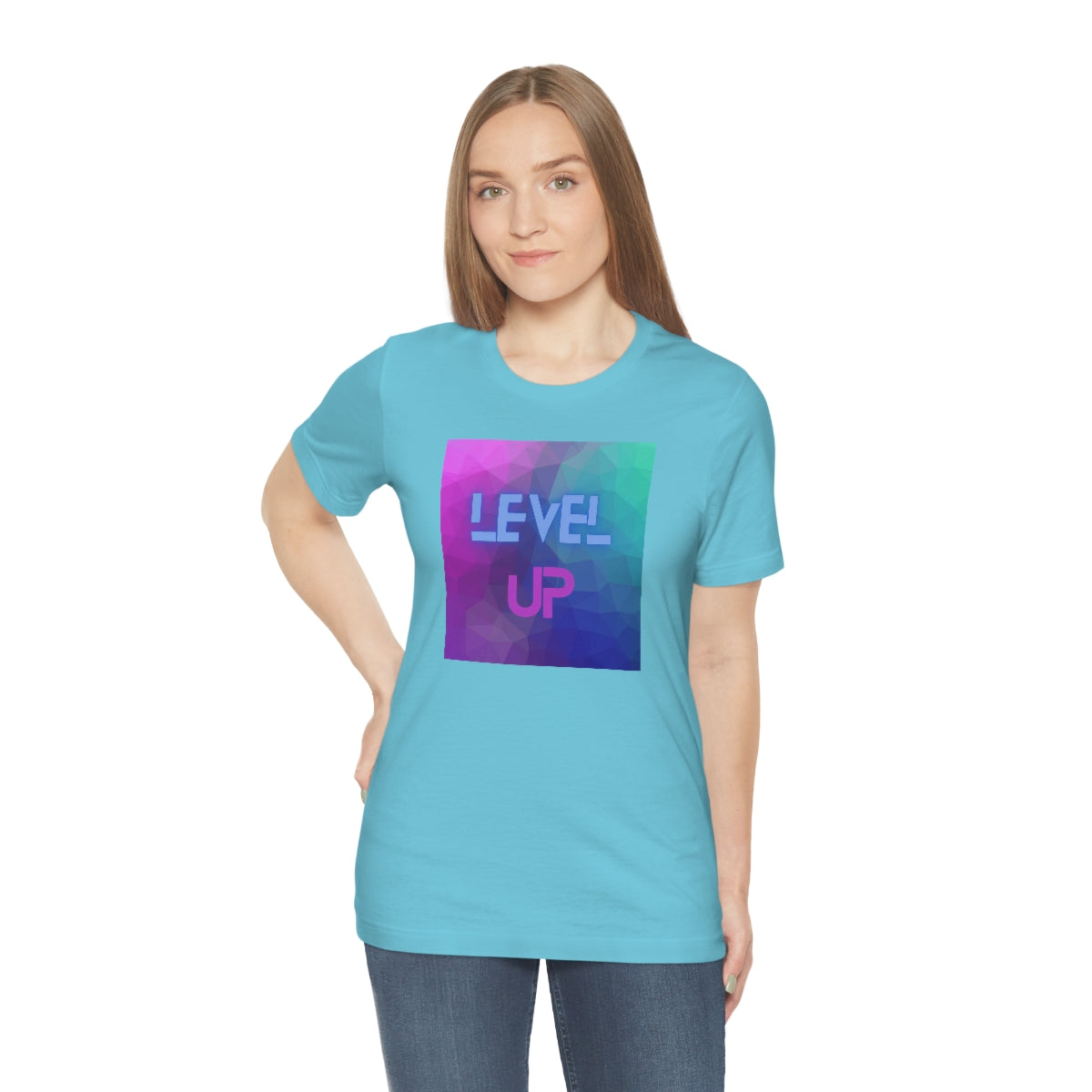 LEVEL UP Unisex Jersey Short Sleeve Tee