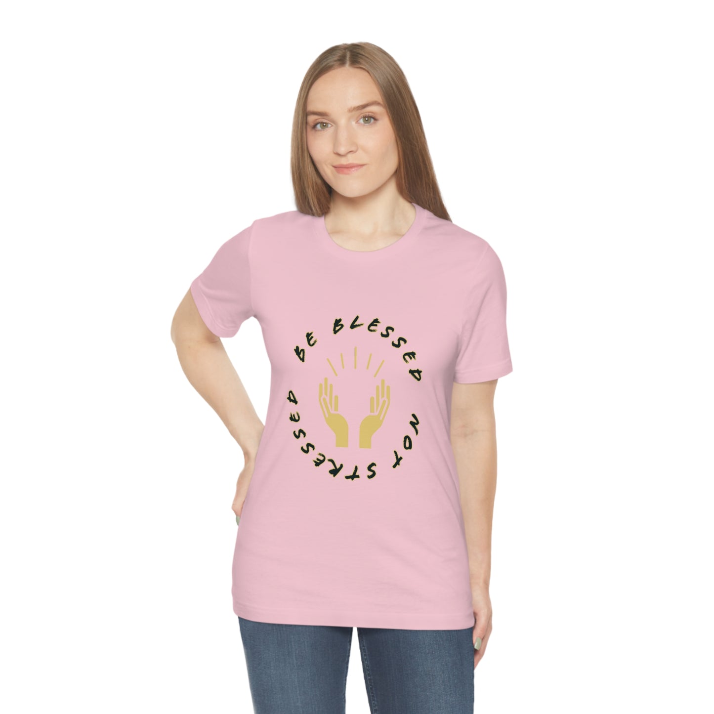 BE BLESSED Unisex Jersey Short Sleeve Tee