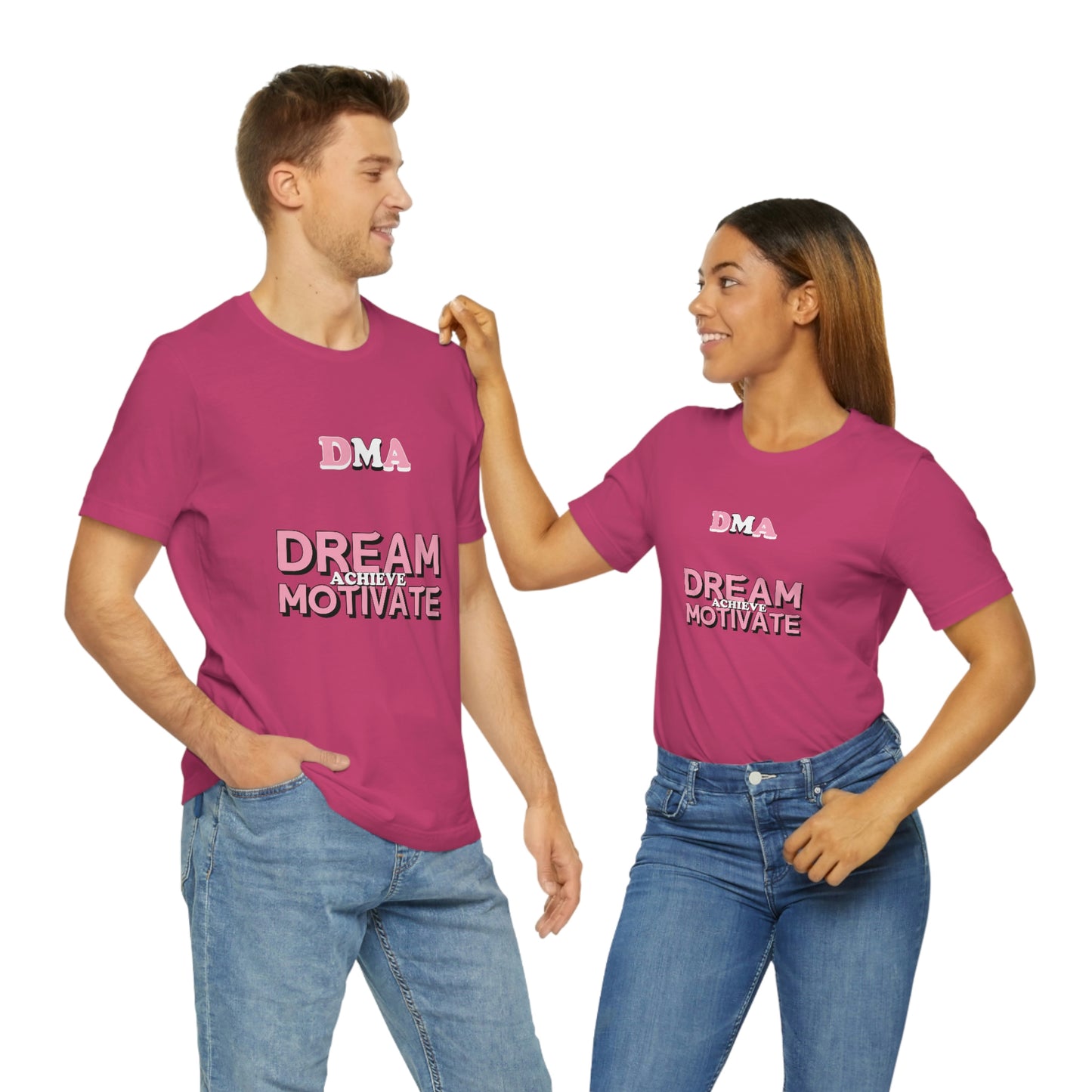 DMA PINK Unisex Jersey Short Sleeve Tee