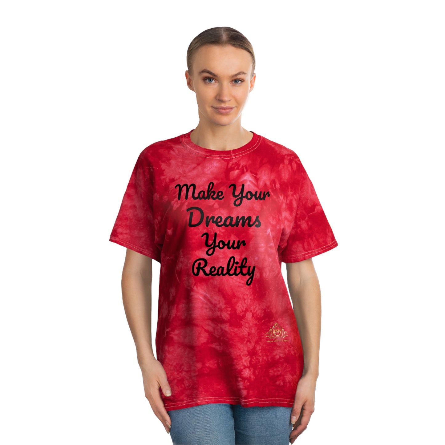 Reality Tie-Dye Tee, Crystal