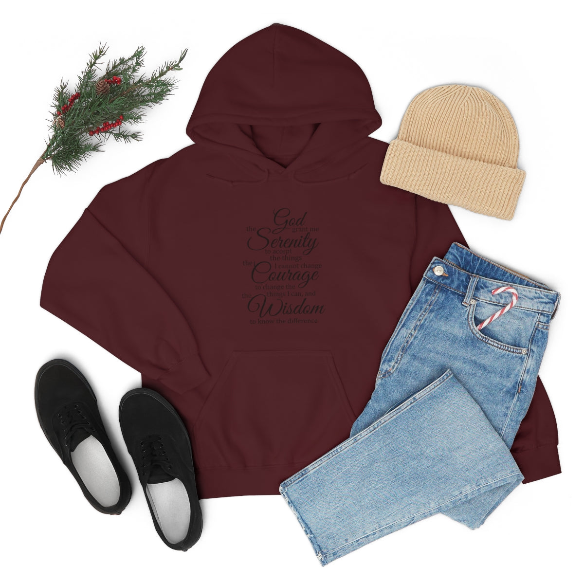 SERENITY PRAYER Unisex Heavy Blend™ Hooded Sweatshirt