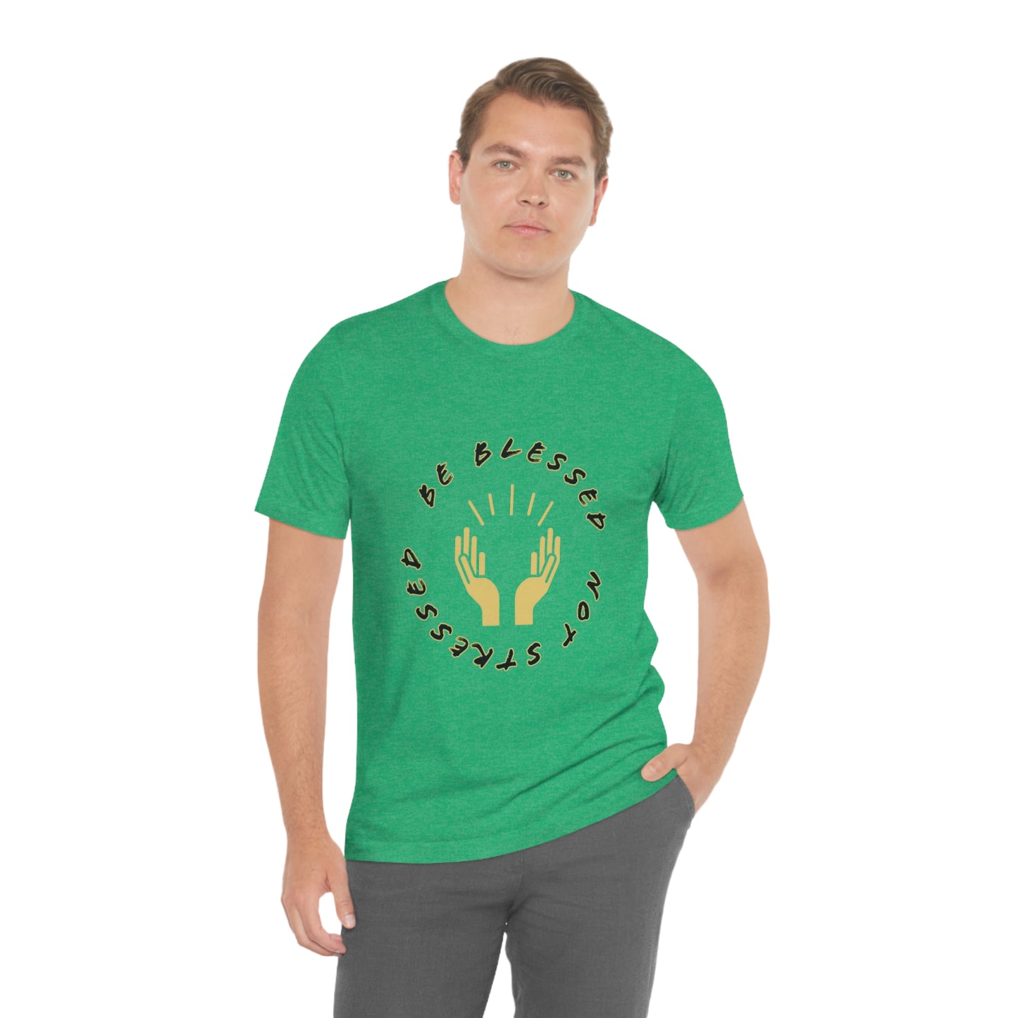 BE BLESSED Unisex Jersey Short Sleeve Tee