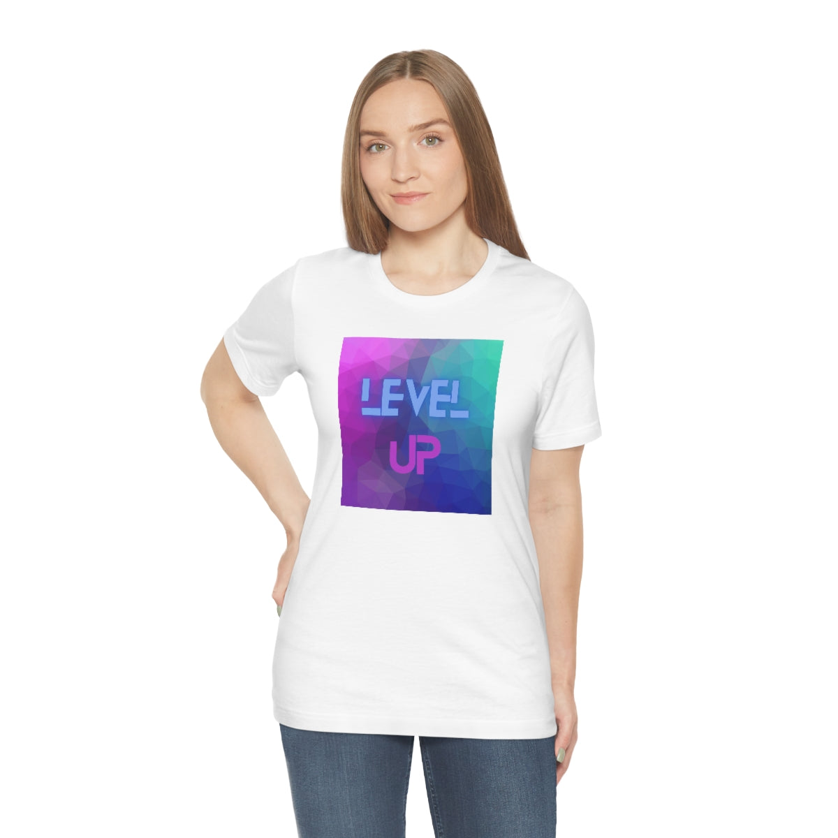 LEVEL UP Unisex Jersey Short Sleeve Tee