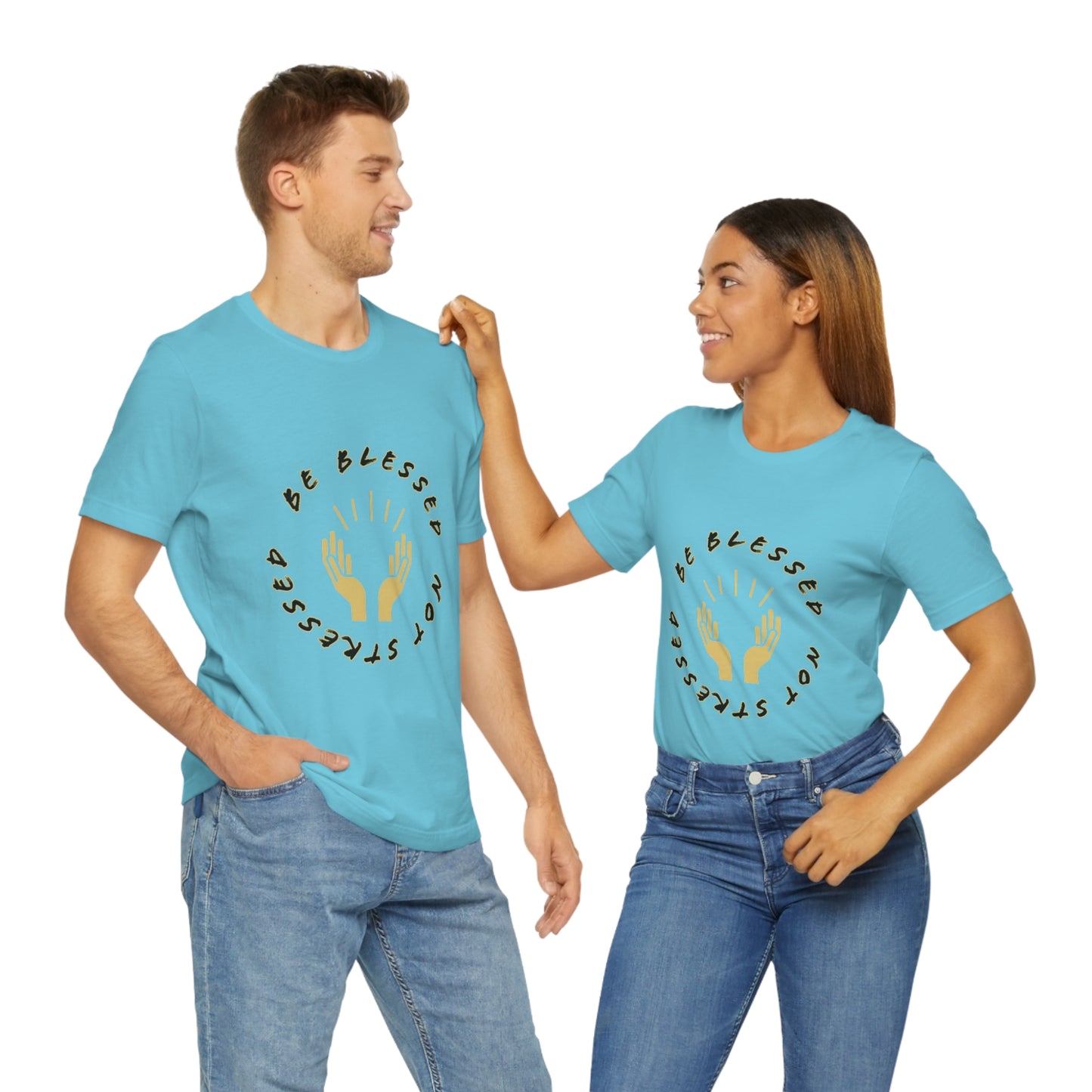 BE BLESSED Unisex Jersey Short Sleeve Tee