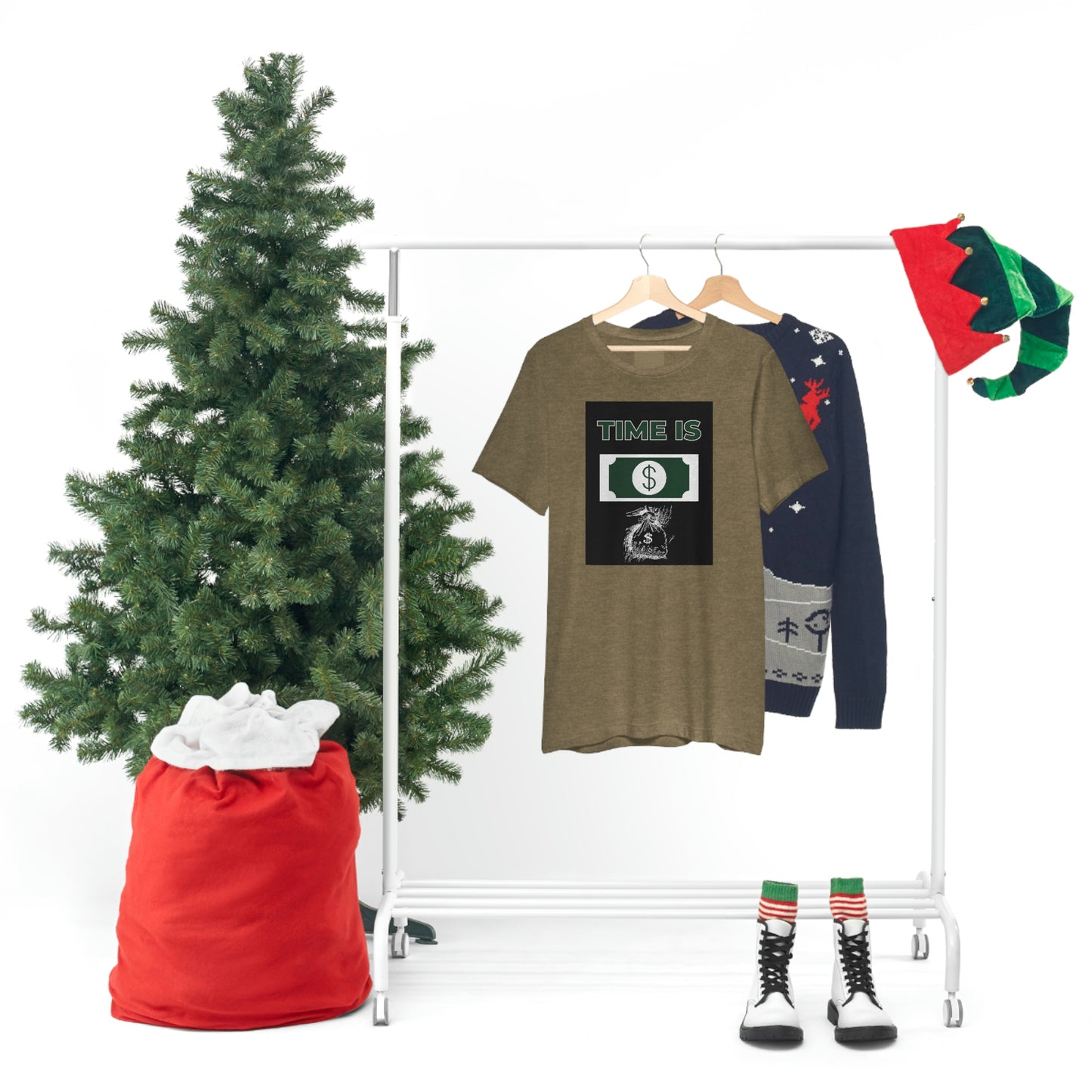TIME IS MONEY Unisex Jersey Short Sleeve Tee