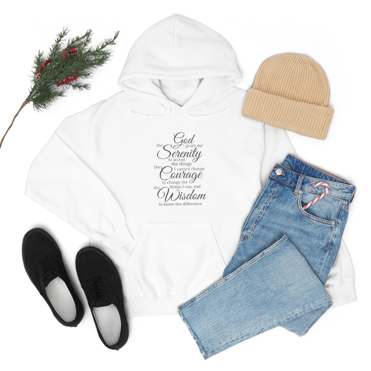 SERENITY PRAYER Unisex Heavy Blend™ Hooded Sweatshirt