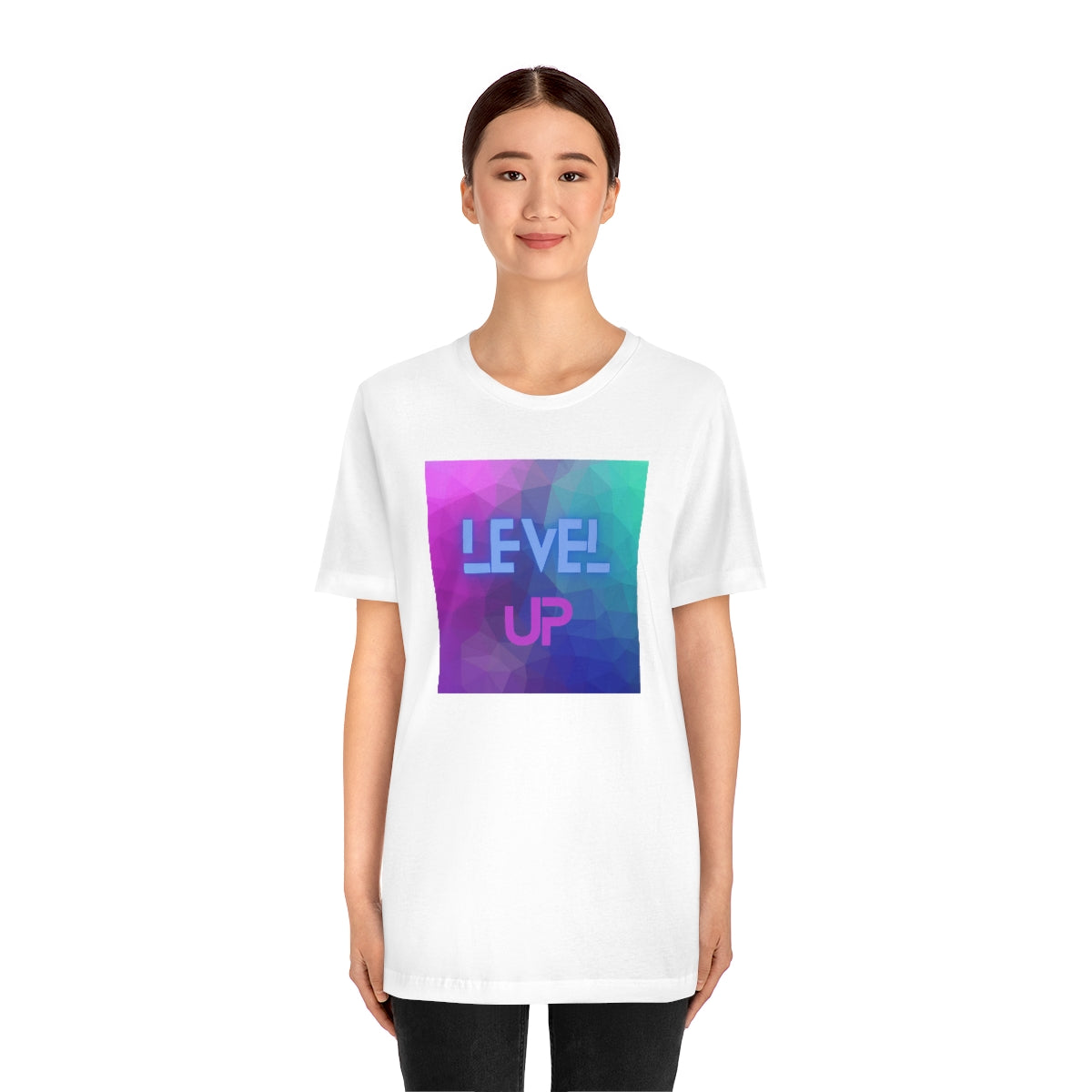 LEVEL UP Unisex Jersey Short Sleeve Tee