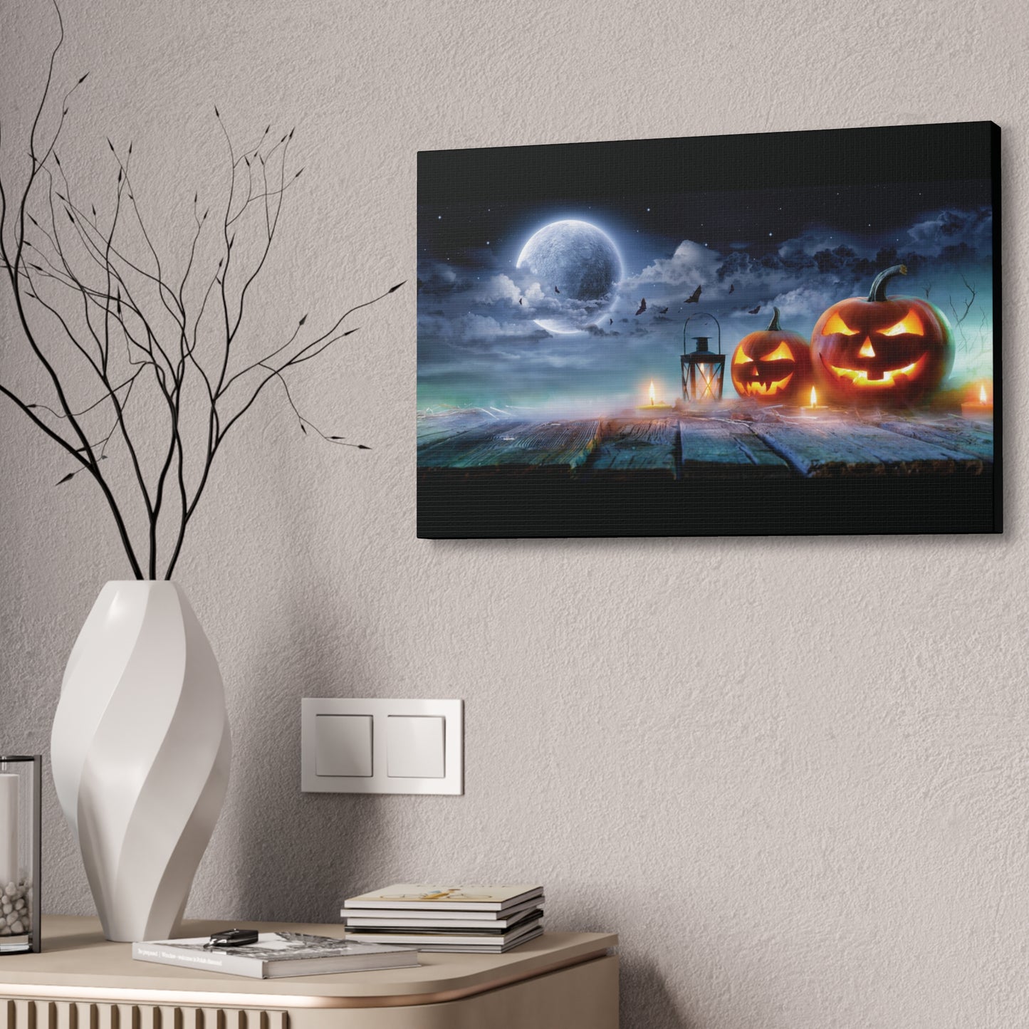Halloween Canvas Stretched, 1.5''