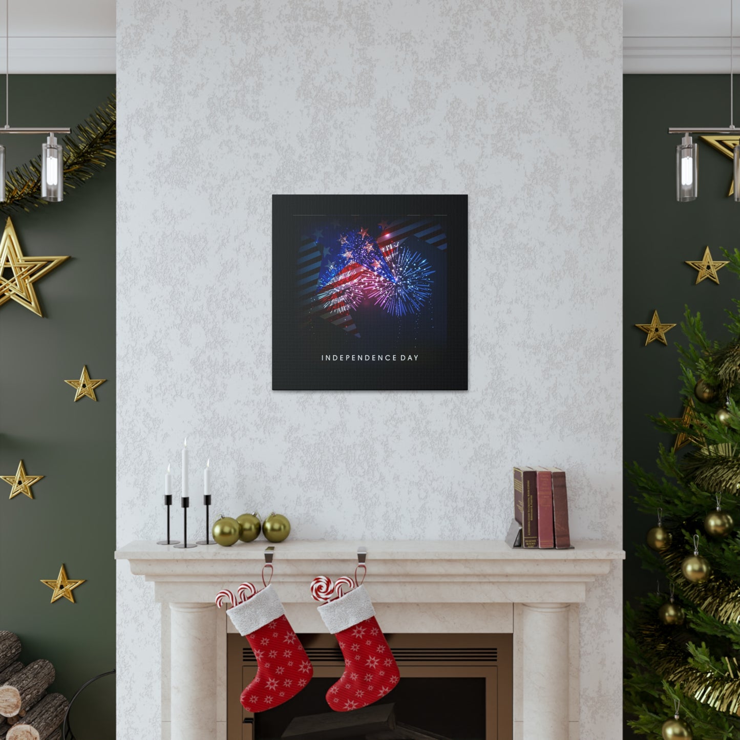 4th of July Canvas Gallery Wraps