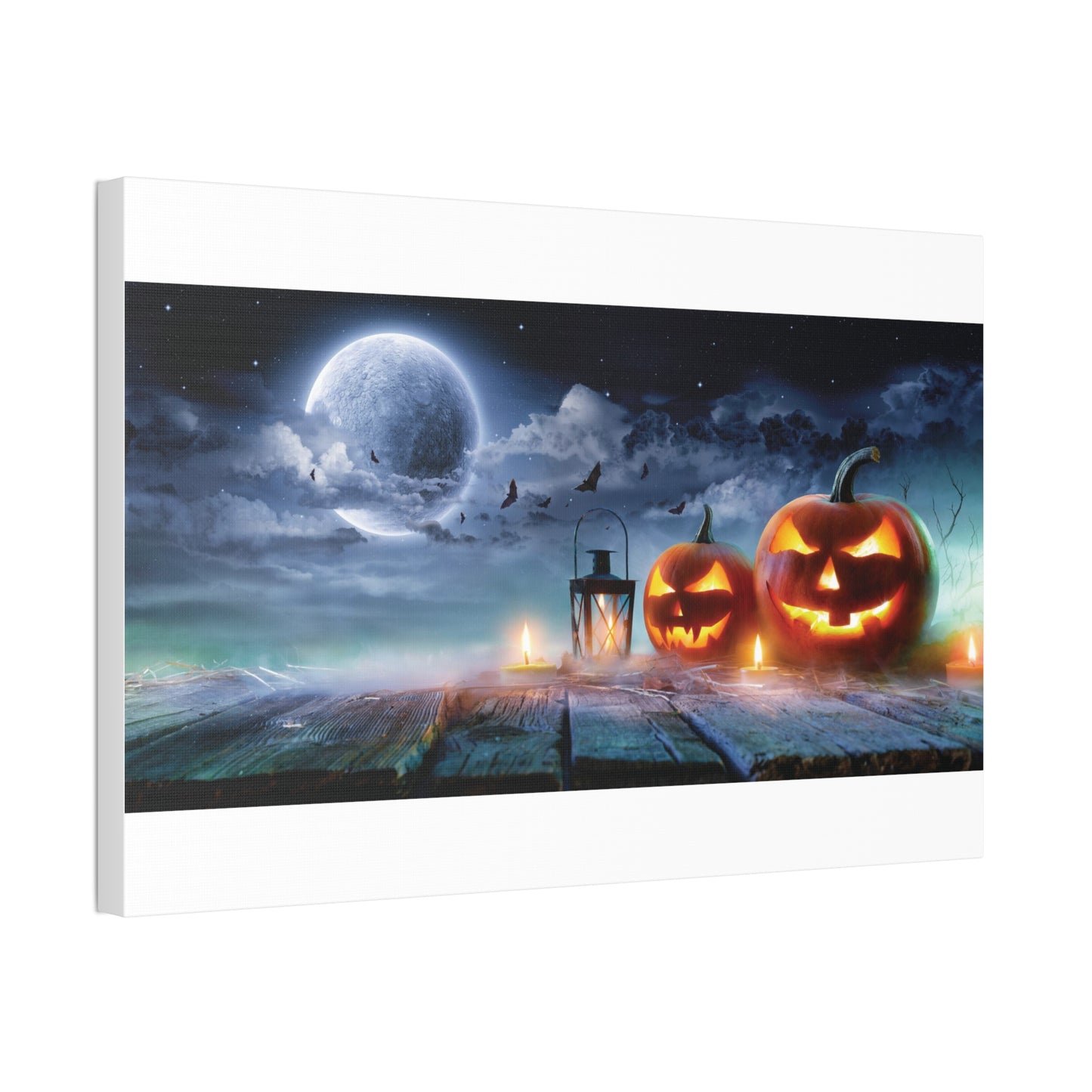 Halloween Canvas White Background