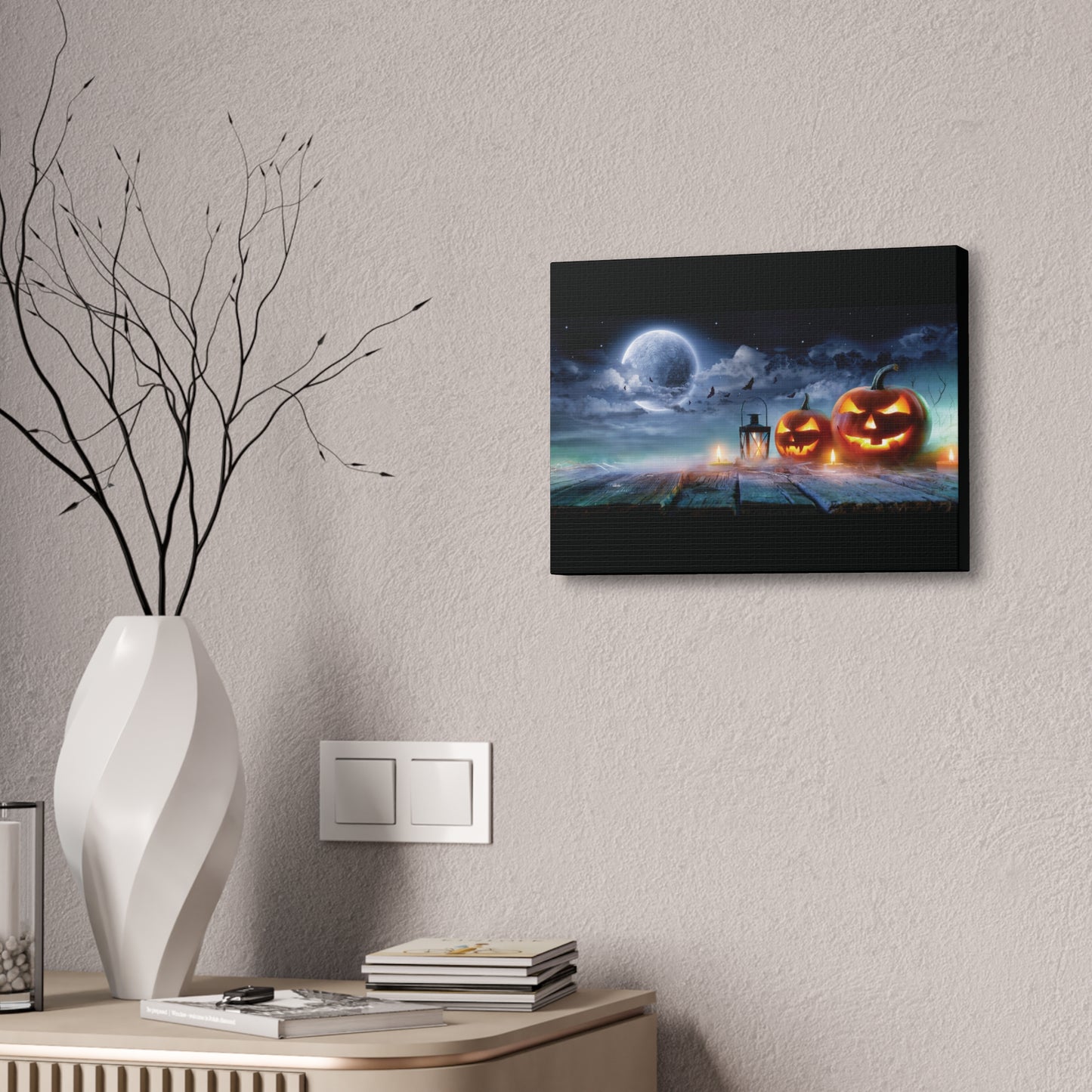 Halloween Canvas Stretched, 1.5''