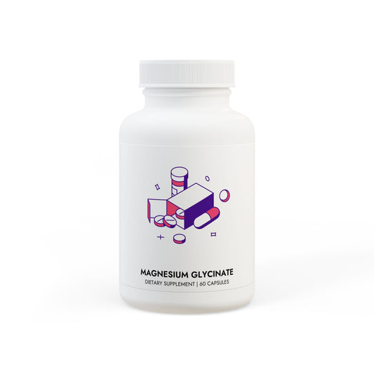 Magnesium Glycinate Supplement (60 Capsules)