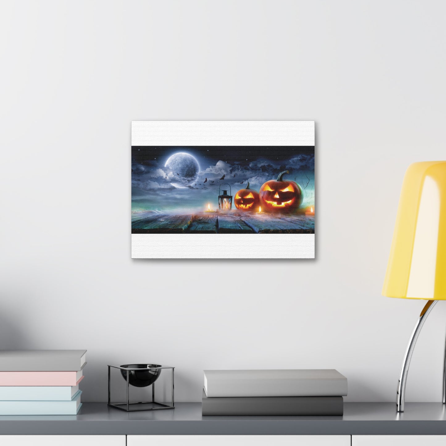 Halloween Canvas White Background