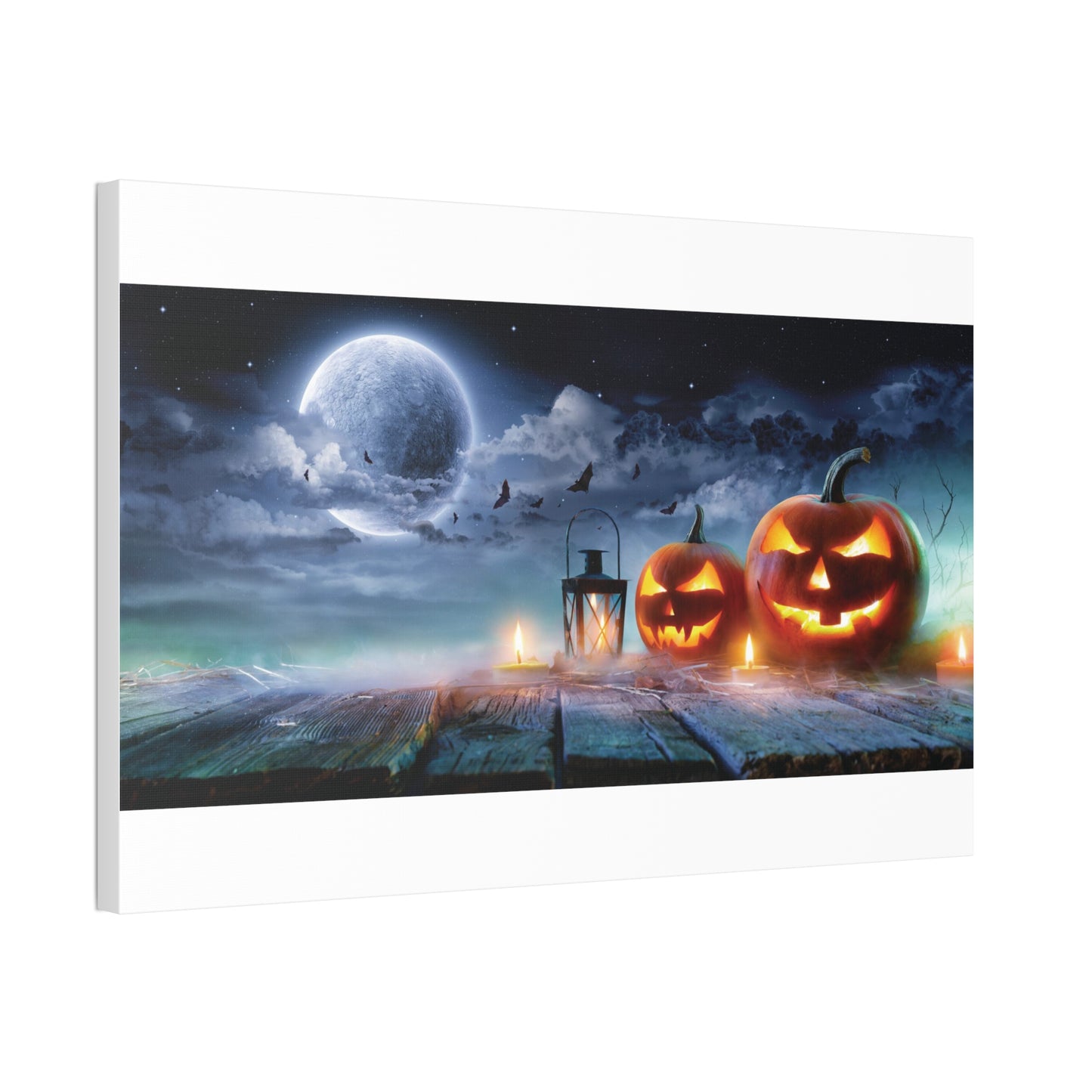 Halloween Canvas White Background