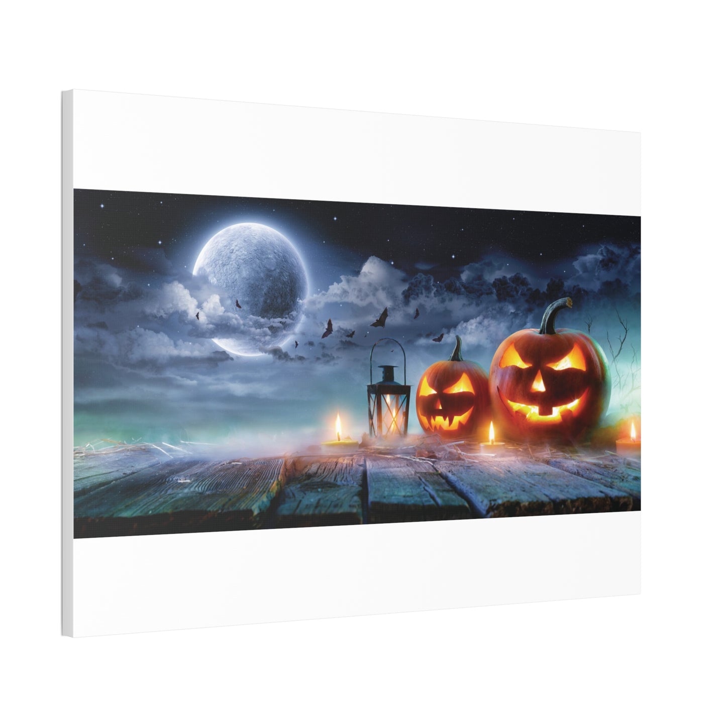 Halloween Canvas White Background