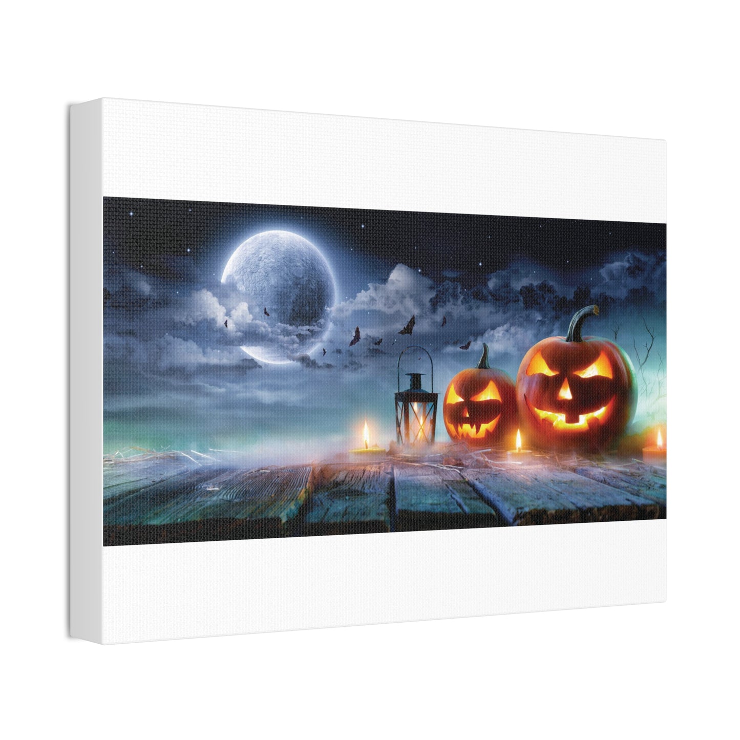 Halloween Canvas White Background