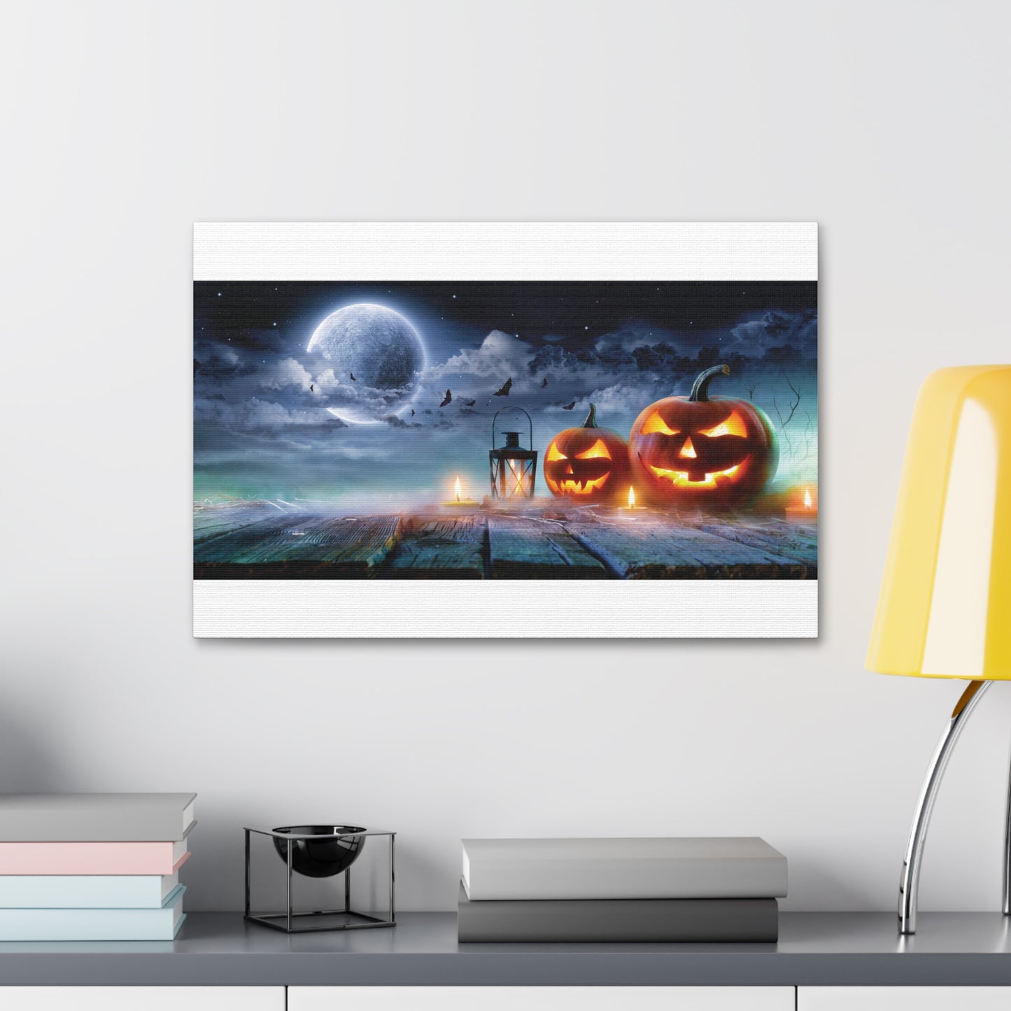 Halloween Canvas White Background