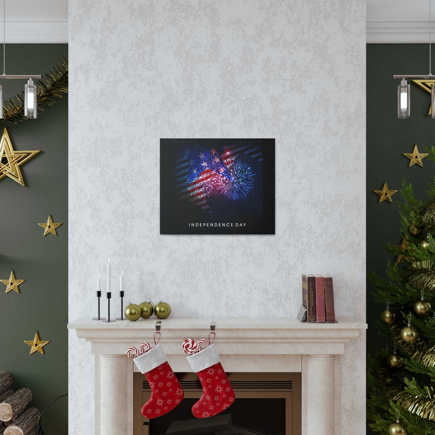 4th of July Canvas Gallery Wraps