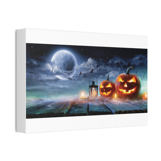 Halloween Canvas White Background