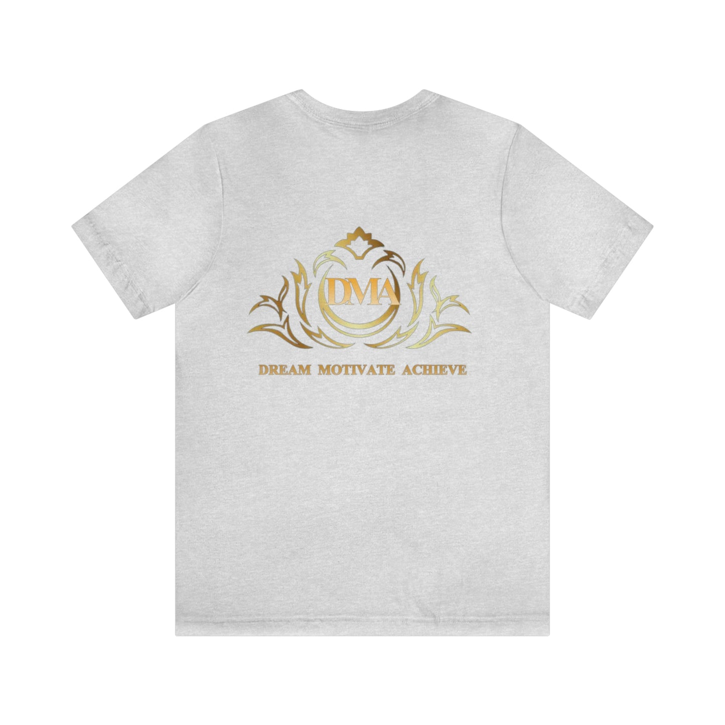 BRANDED Large Logo on back Unisex Jersey Short Sleeve Tee