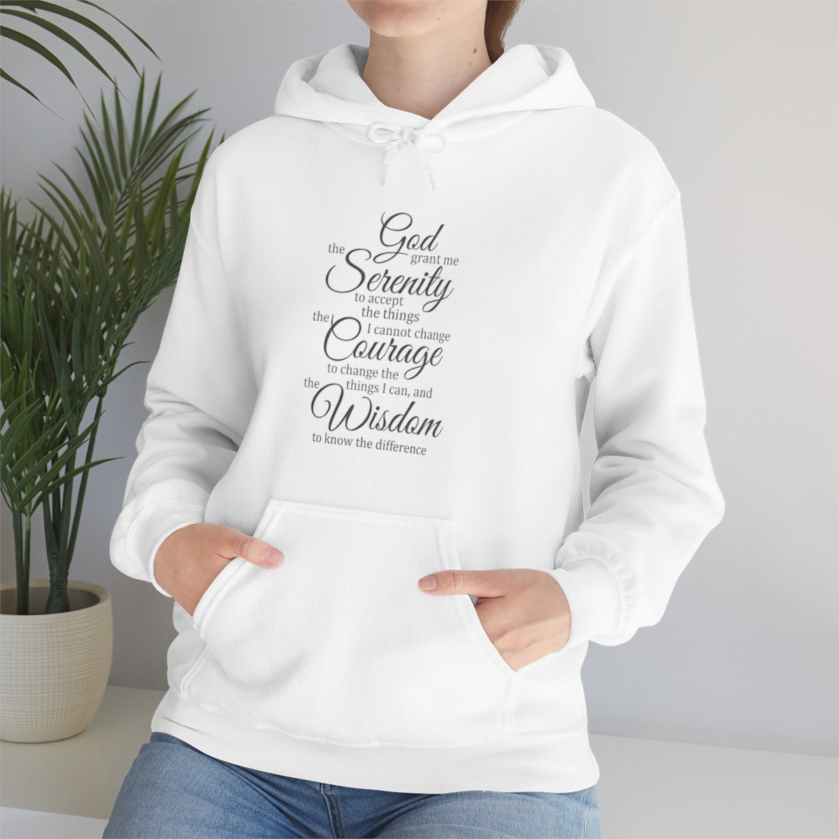 SERENITY PRAYER Unisex Heavy Blend™ Hooded Sweatshirt
