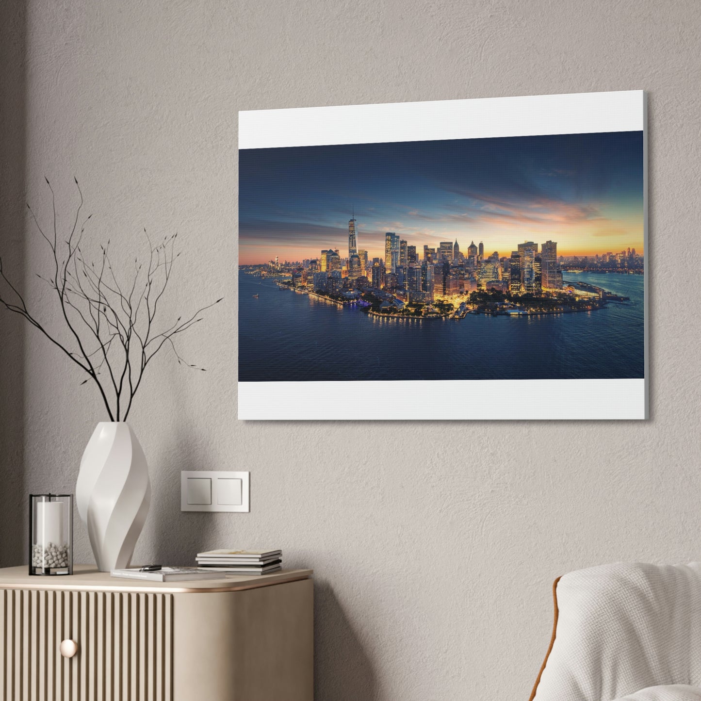 NYC Canvas Stretched, 1.5''