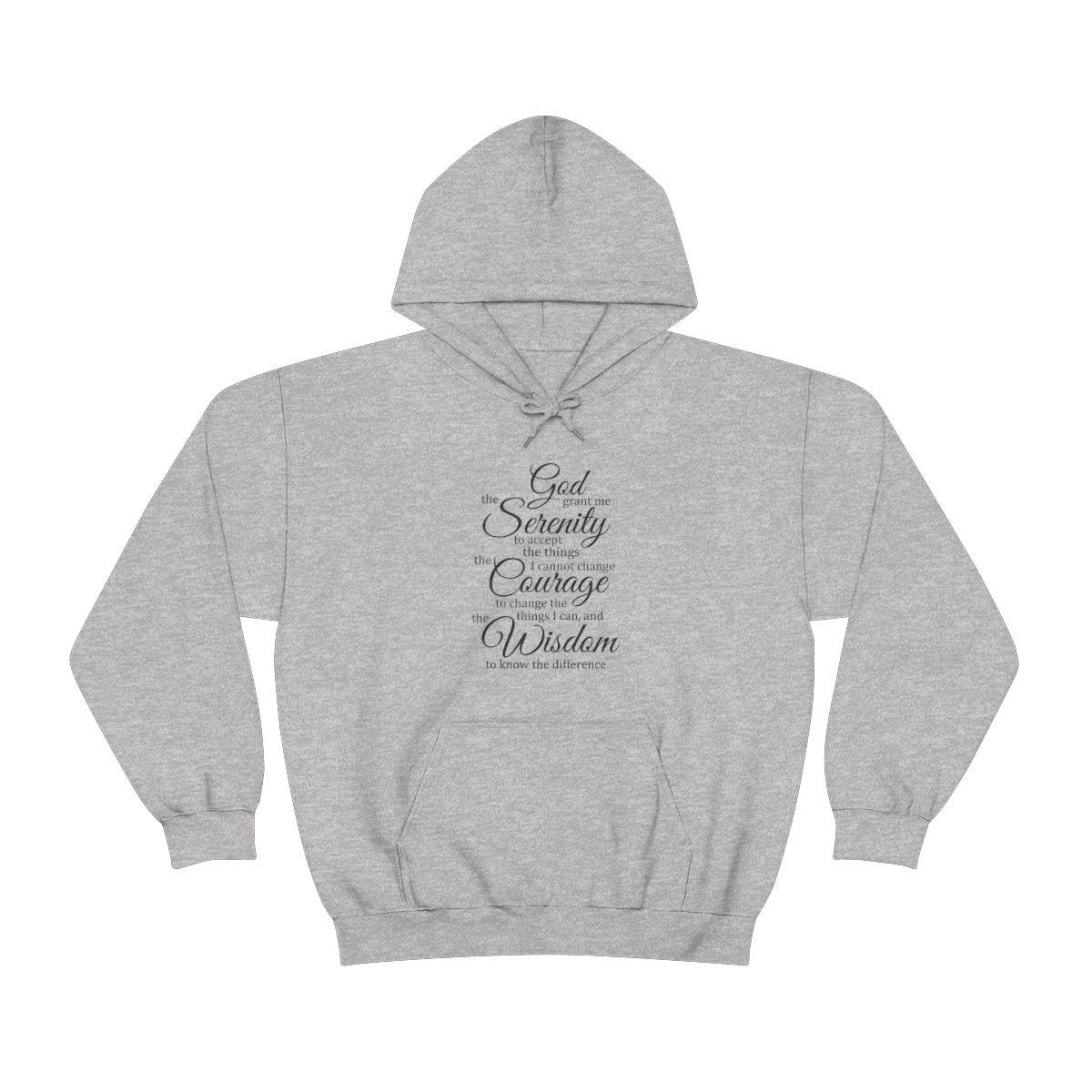 SERENITY PRAYER Unisex Heavy Blend™ Hooded Sweatshirt