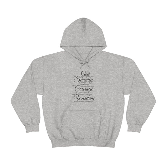 SERENITY PRAYER Unisex Heavy Blend™ Hooded Sweatshirt