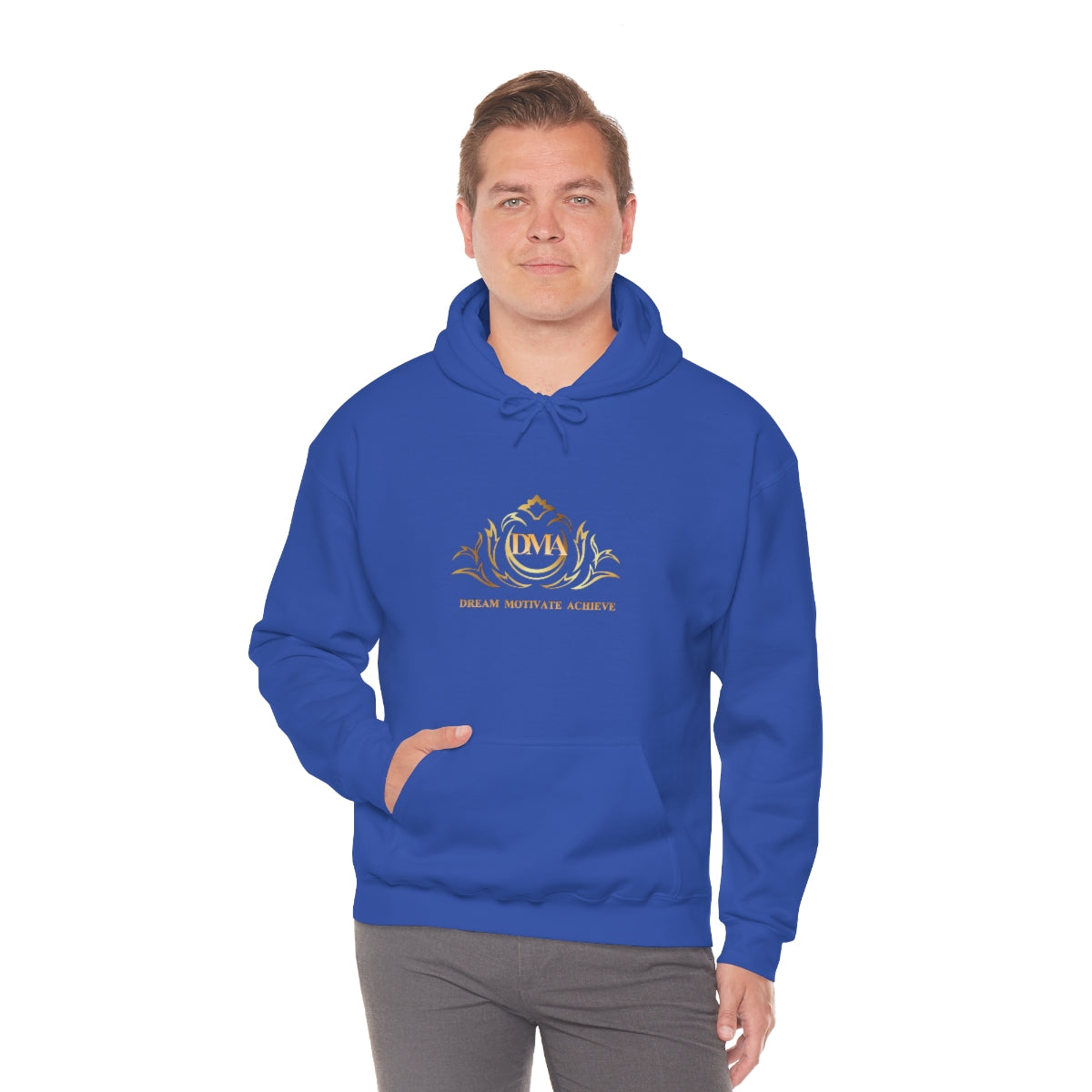 Branded Logo Unisex Heavy Blend™ Hooded Sweatshirt