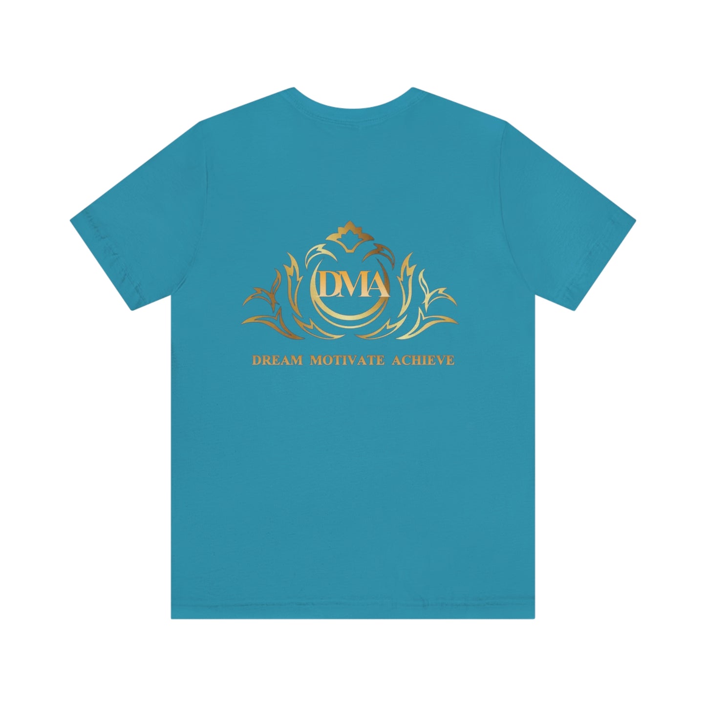 BRANDED Large Logo on back Unisex Jersey Short Sleeve Tee