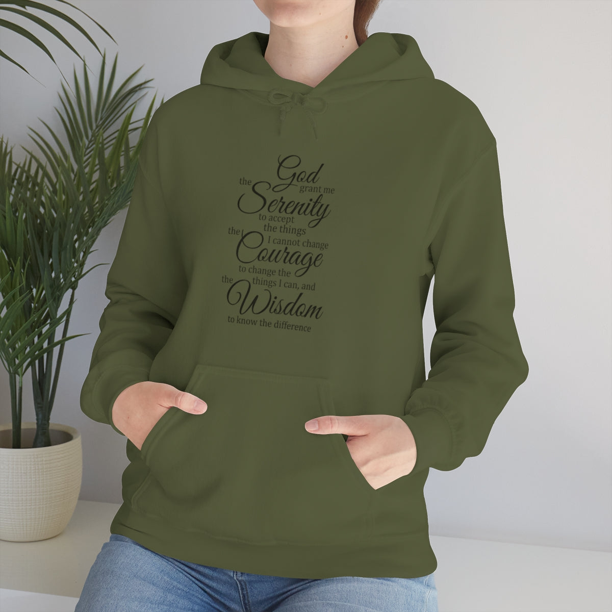 SERENITY PRAYER Unisex Heavy Blend™ Hooded Sweatshirt