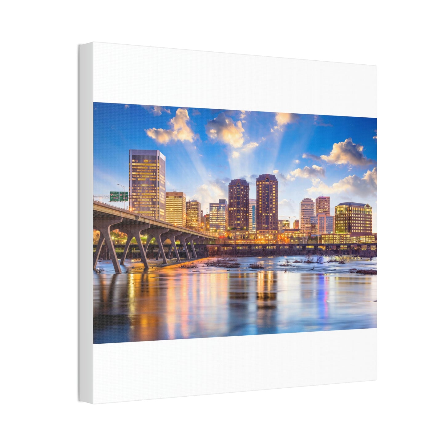 CITY LIFE Canvas Stretched, 1.5''