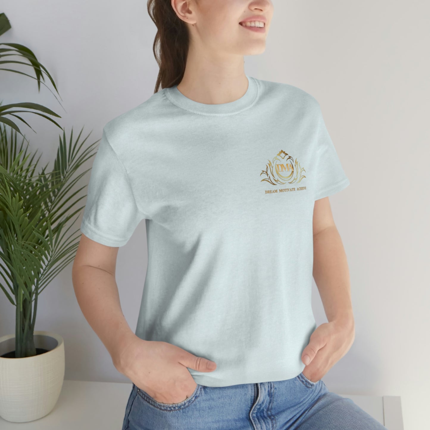 Branded Logo Unisex Jersey Short Sleeve Tee