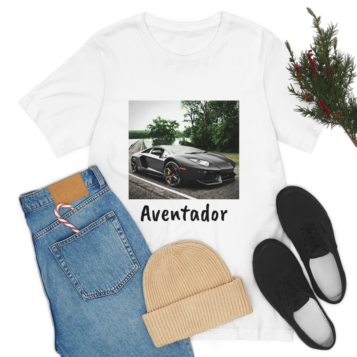 AVENTADOR Unisex Jersey Short Sleeve Tee