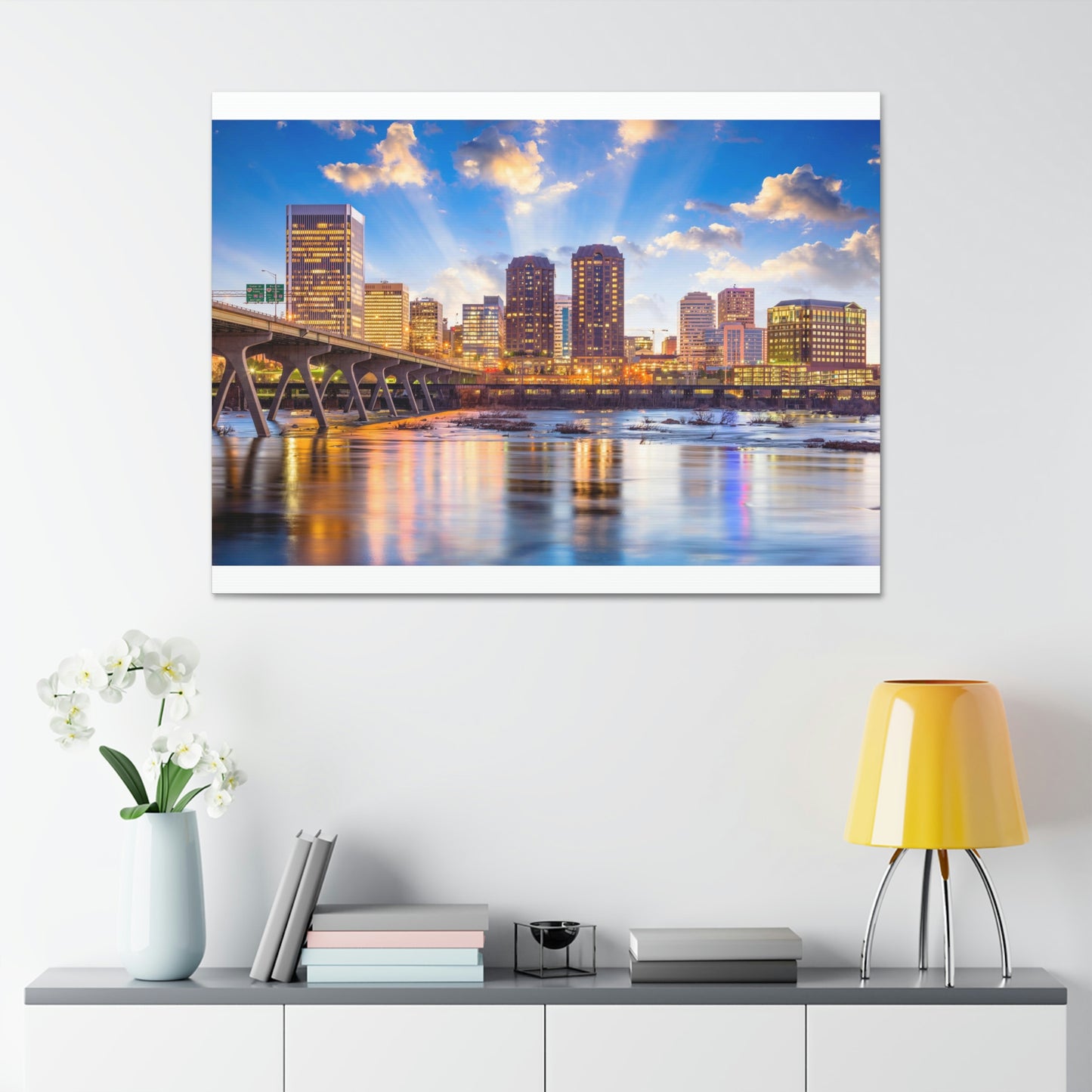 CITY LIFE Canvas Stretched, 1.5''