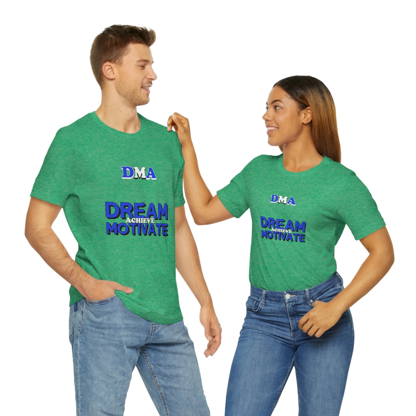 Unisex BLUE DMA Jersey Short Sleeve Tee