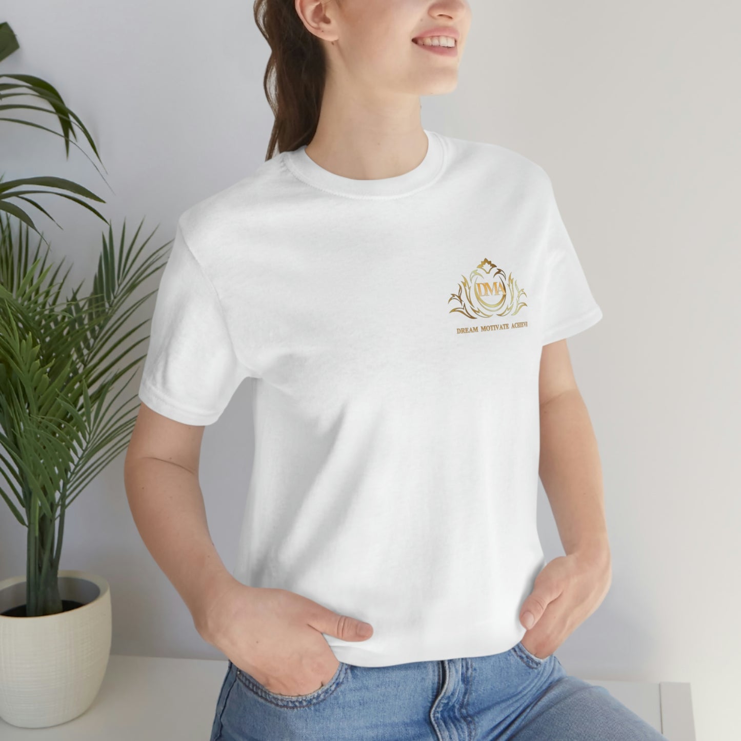 Branded Logo Unisex Jersey Short Sleeve Tee
