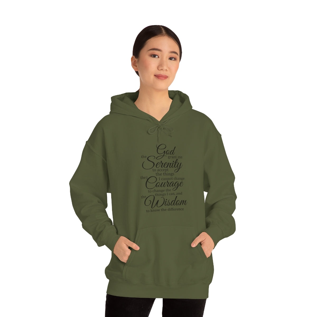 SERENITY PRAYER Unisex Heavy Blend™ Hooded Sweatshirt