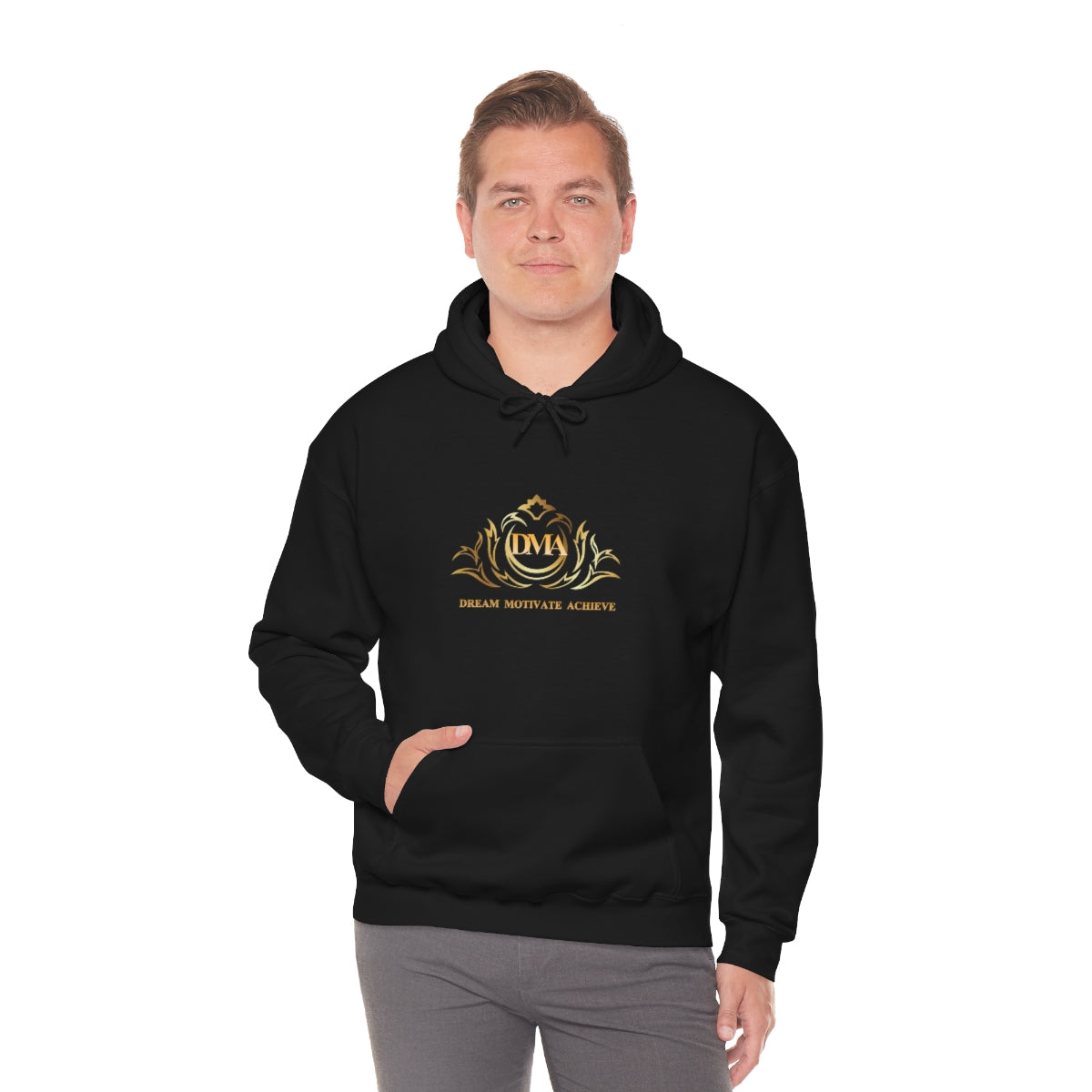 Branded Logo Unisex Heavy Blend™ Hooded Sweatshirt