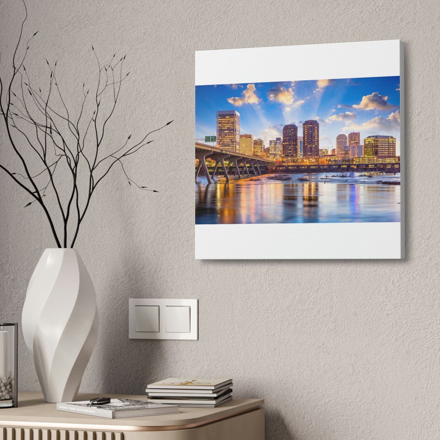 CITY LIFE Canvas Stretched, 1.5''