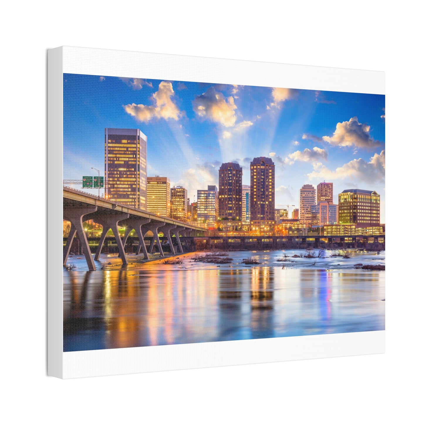 CITY LIFE Canvas Stretched, 1.5''