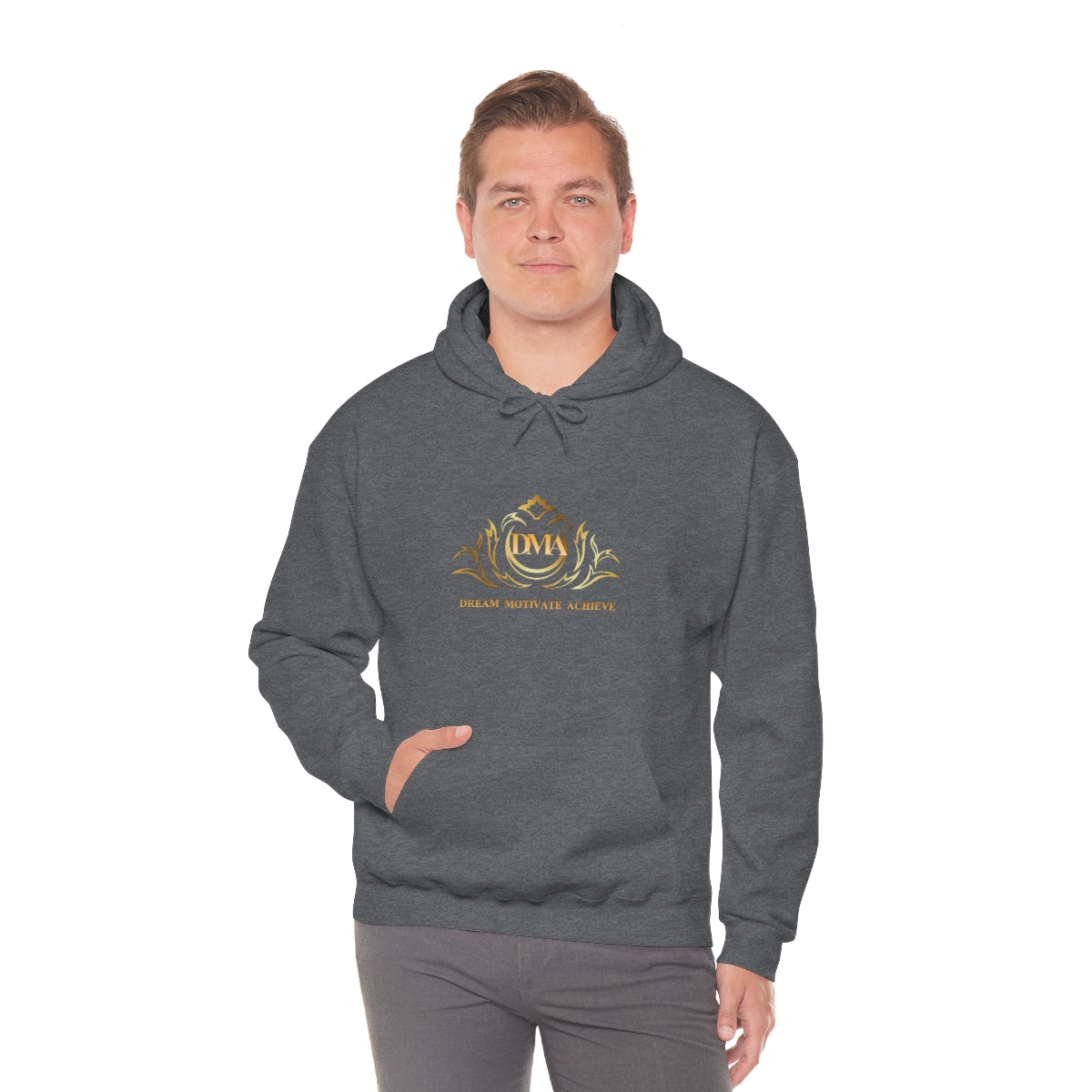 Branded Logo Unisex Heavy Blend™ Hooded Sweatshirt